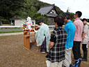 関市新築工事の地鎮祭